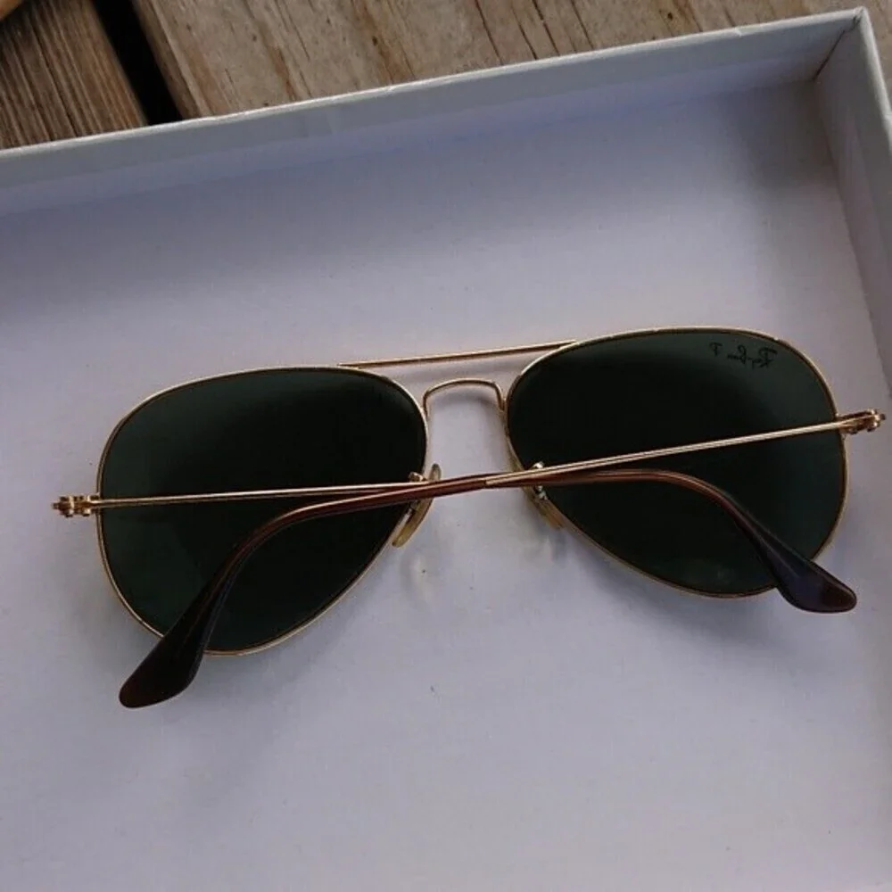 Ray-Ban RB 3025 Aviator Arista Gold 55-14-135 - FRAME ONLY